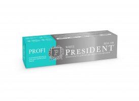 Зубная паста PRESIDENT PROFI White (100 RDA), 50 мл