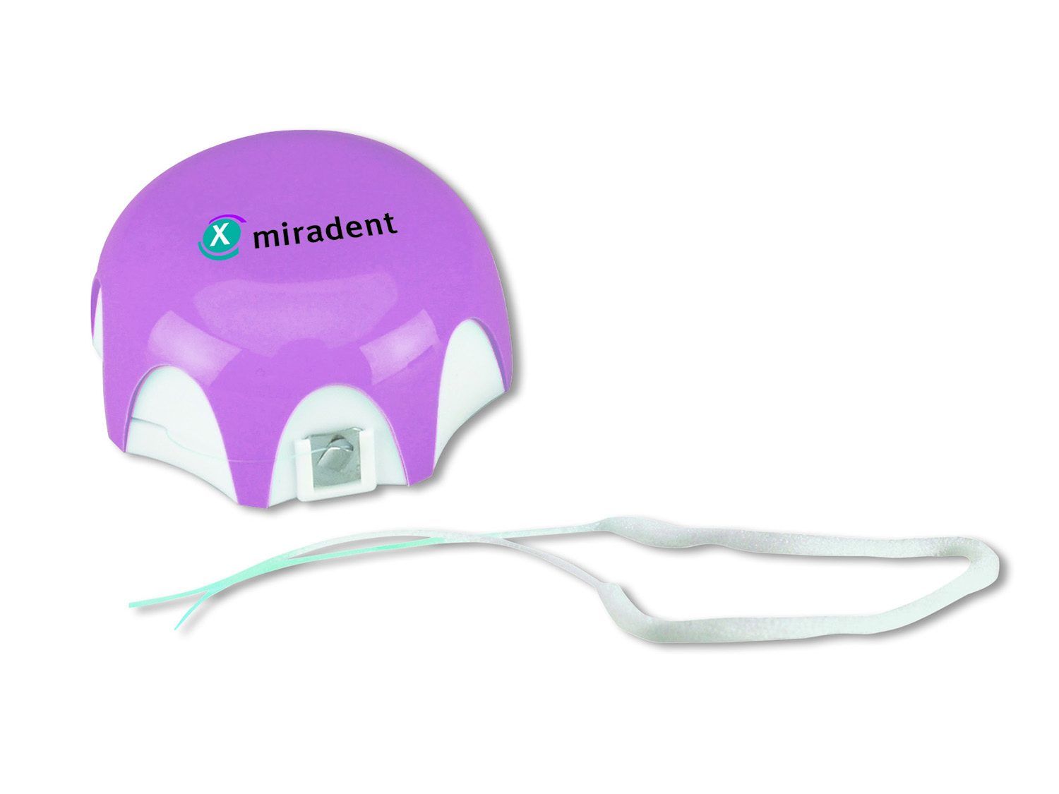 Mirafloss® Implant chx - тонкий (1,5 мм) "супер-флосс" для имплантов/брекетов