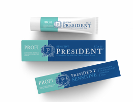 Зубная паста PRESIDENT PROFI Sensitive (25 RDA), 50 мл