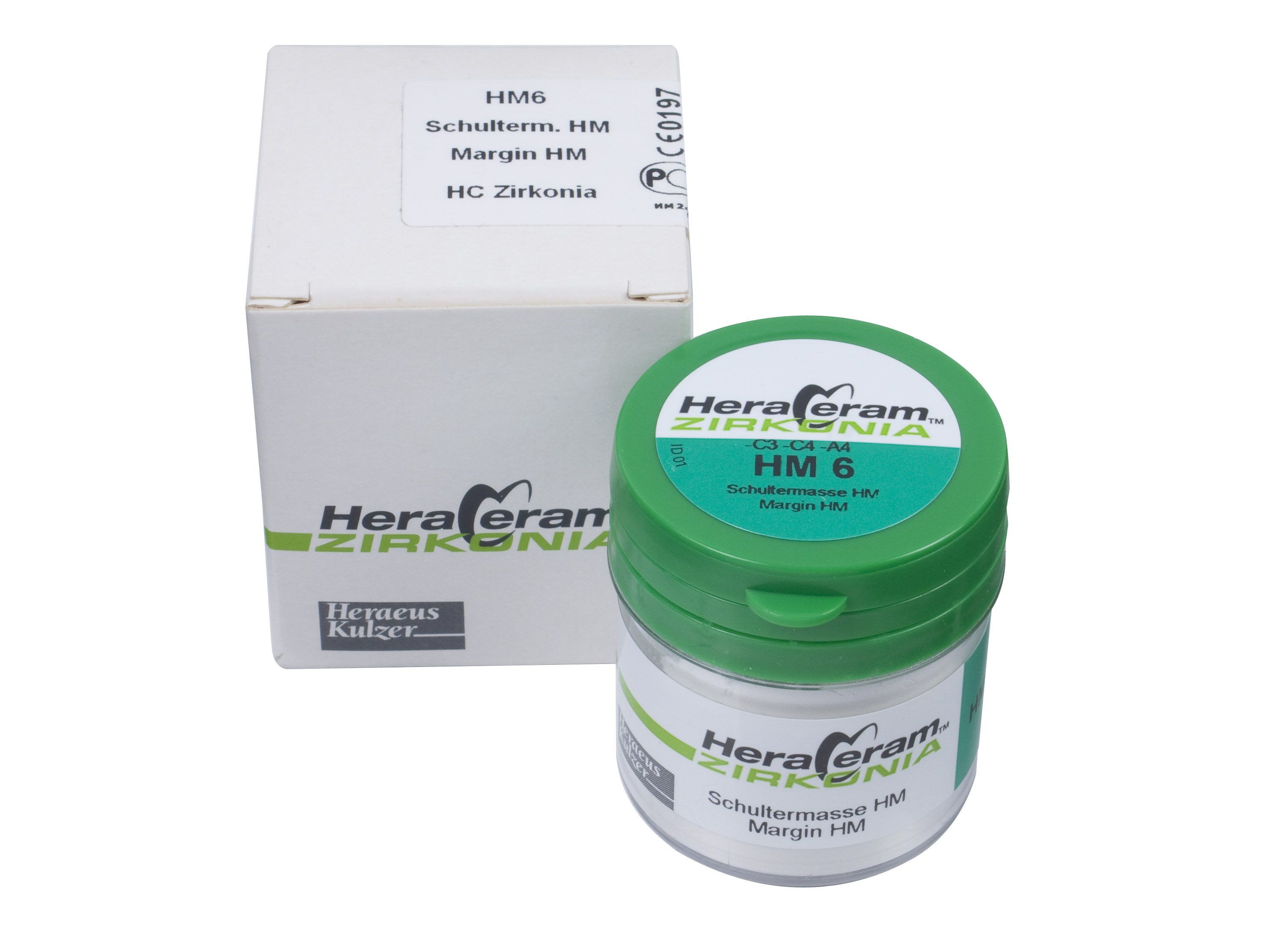 Плечевые массы высокотемпературные HC-Zirconia HM6
