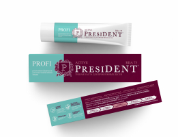 Зубная паста PRESIDENT PROFI Active (75 RDA), 50 мл