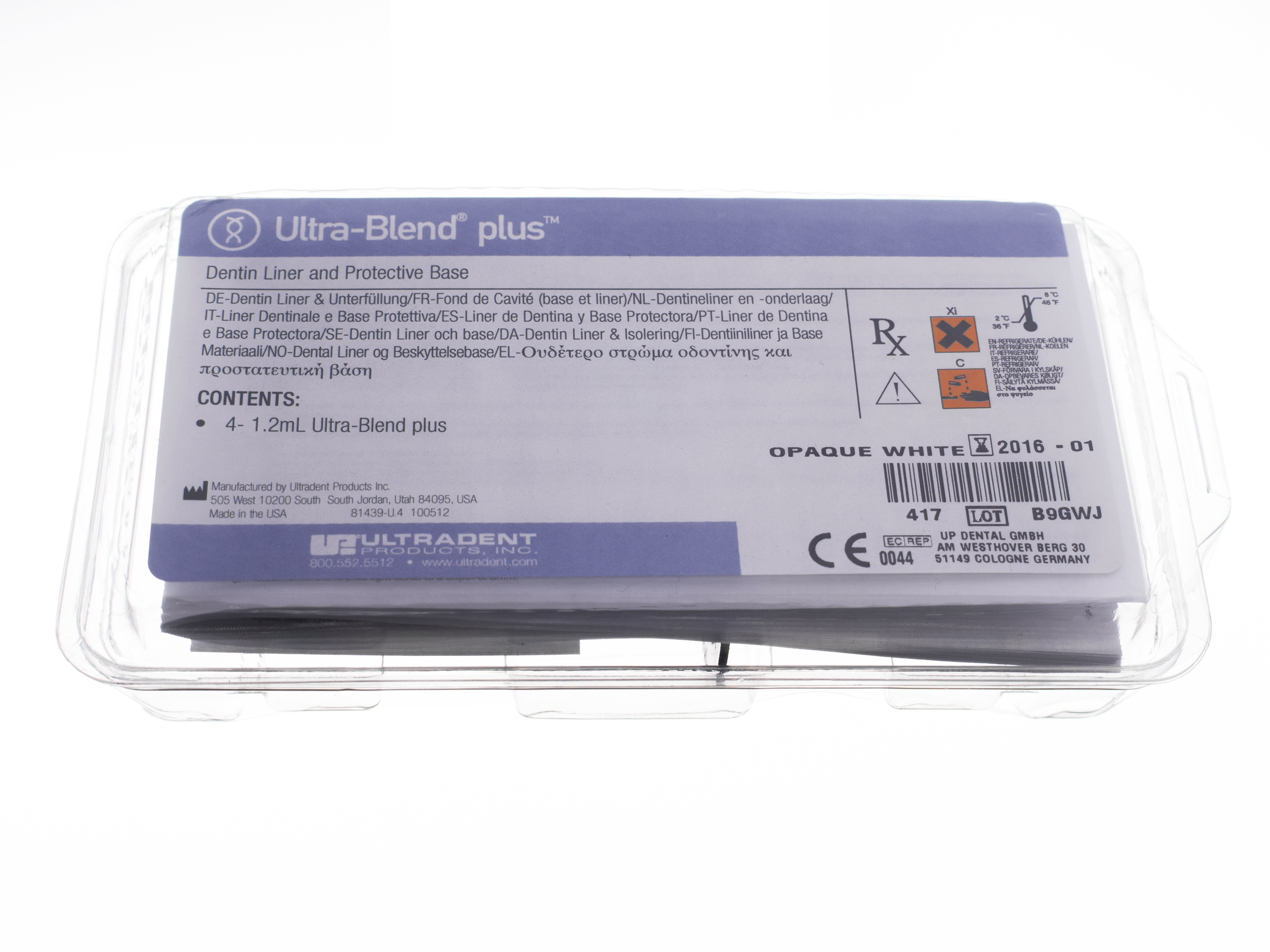 Ultrablend Plus Syringes (opaque)