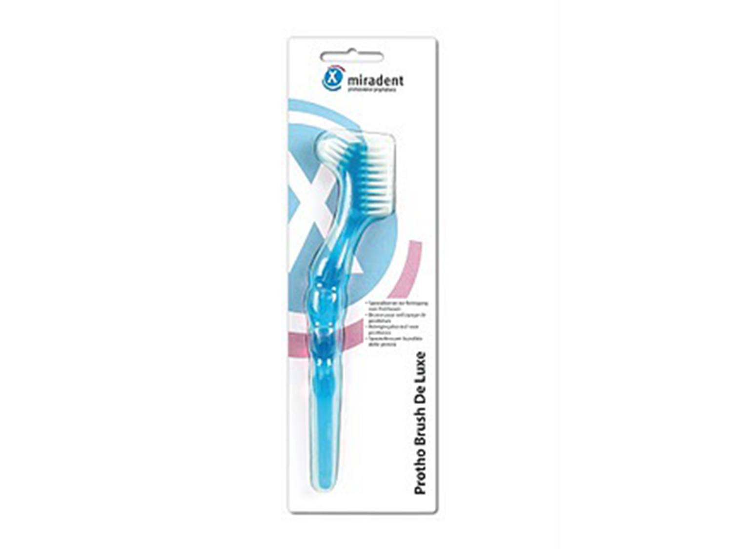 Protho Brush® De Luxe - щетка для протезов, голубая