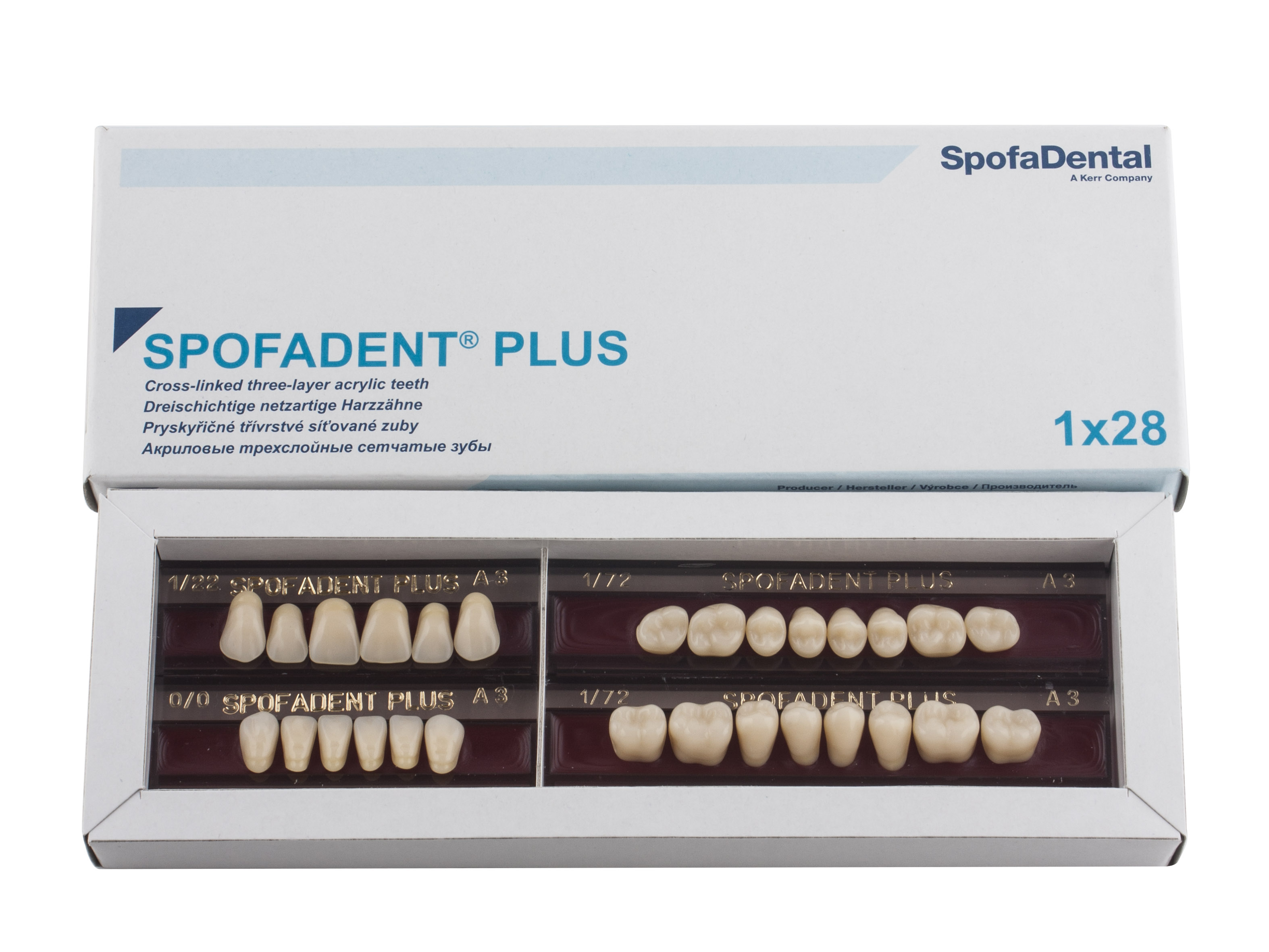 Spofadent Plus (А3) 1/22-0/0-1/72