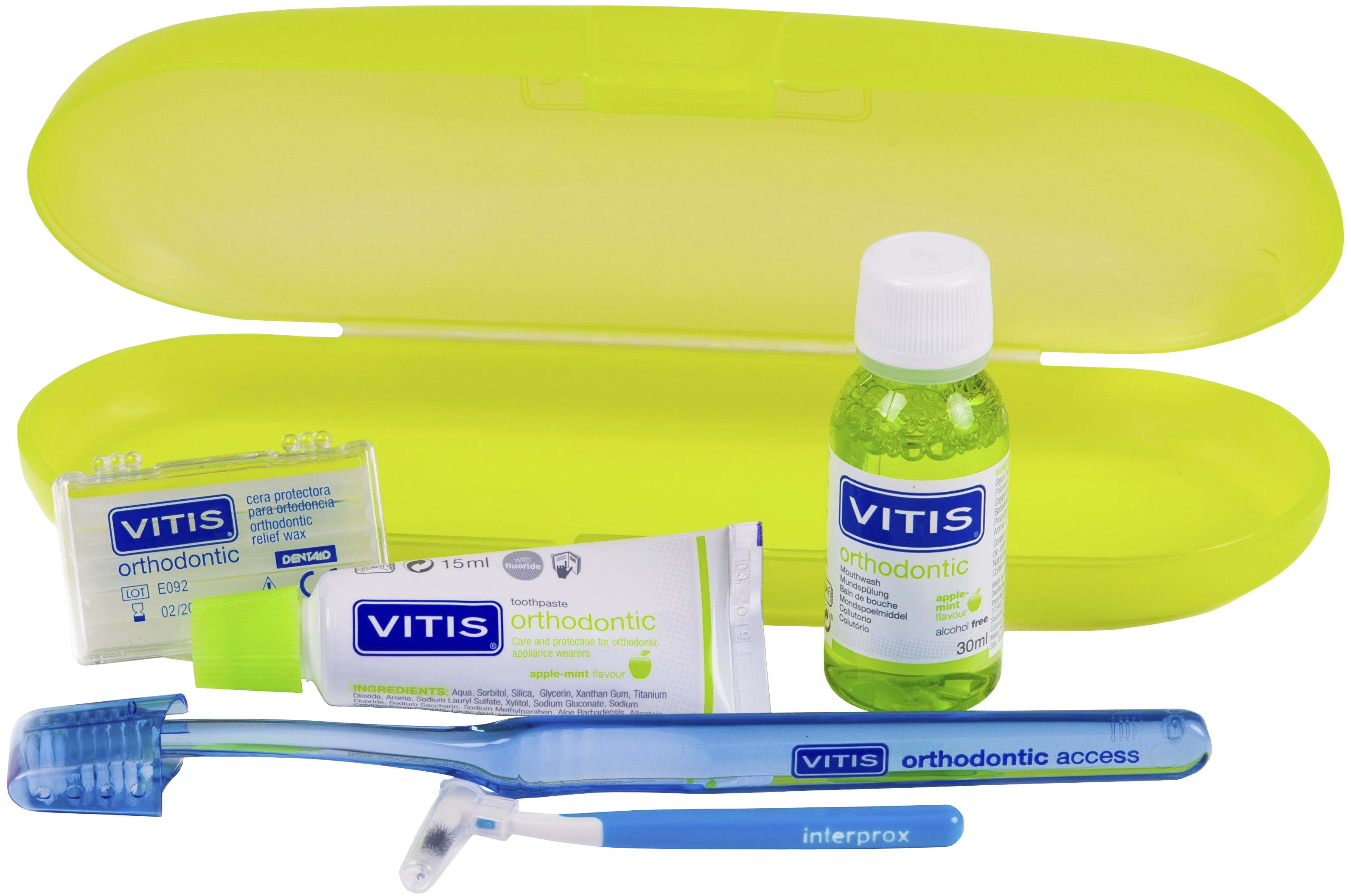 VITIS® Ortho Kit - Набор ортодонтический с воском (в пенале)