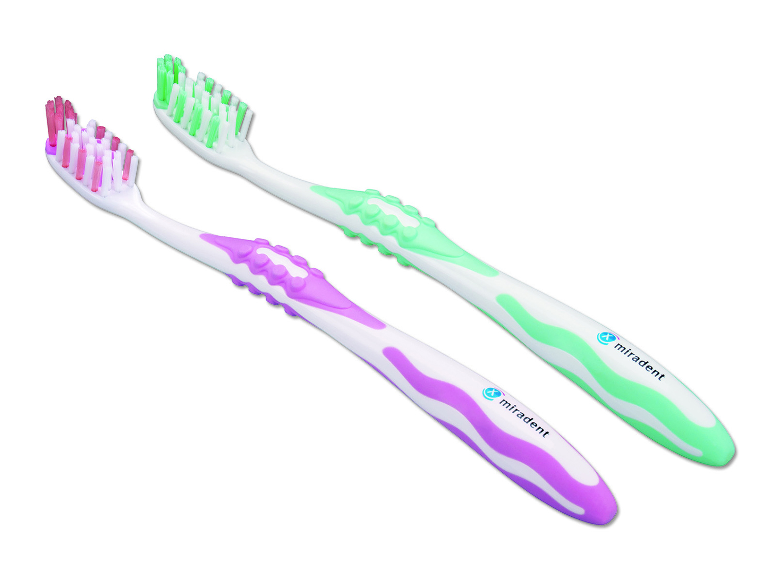 Carebrush® white - зубная щетка с эффектом отбеливания, бело-зеленая